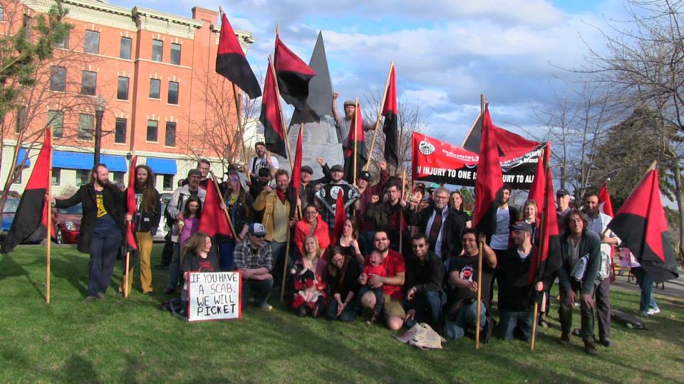 Wobblies Participate in May Day Actions Worldwide Industrial Workers