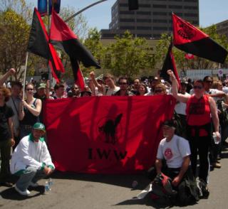 Wobblies at civic center